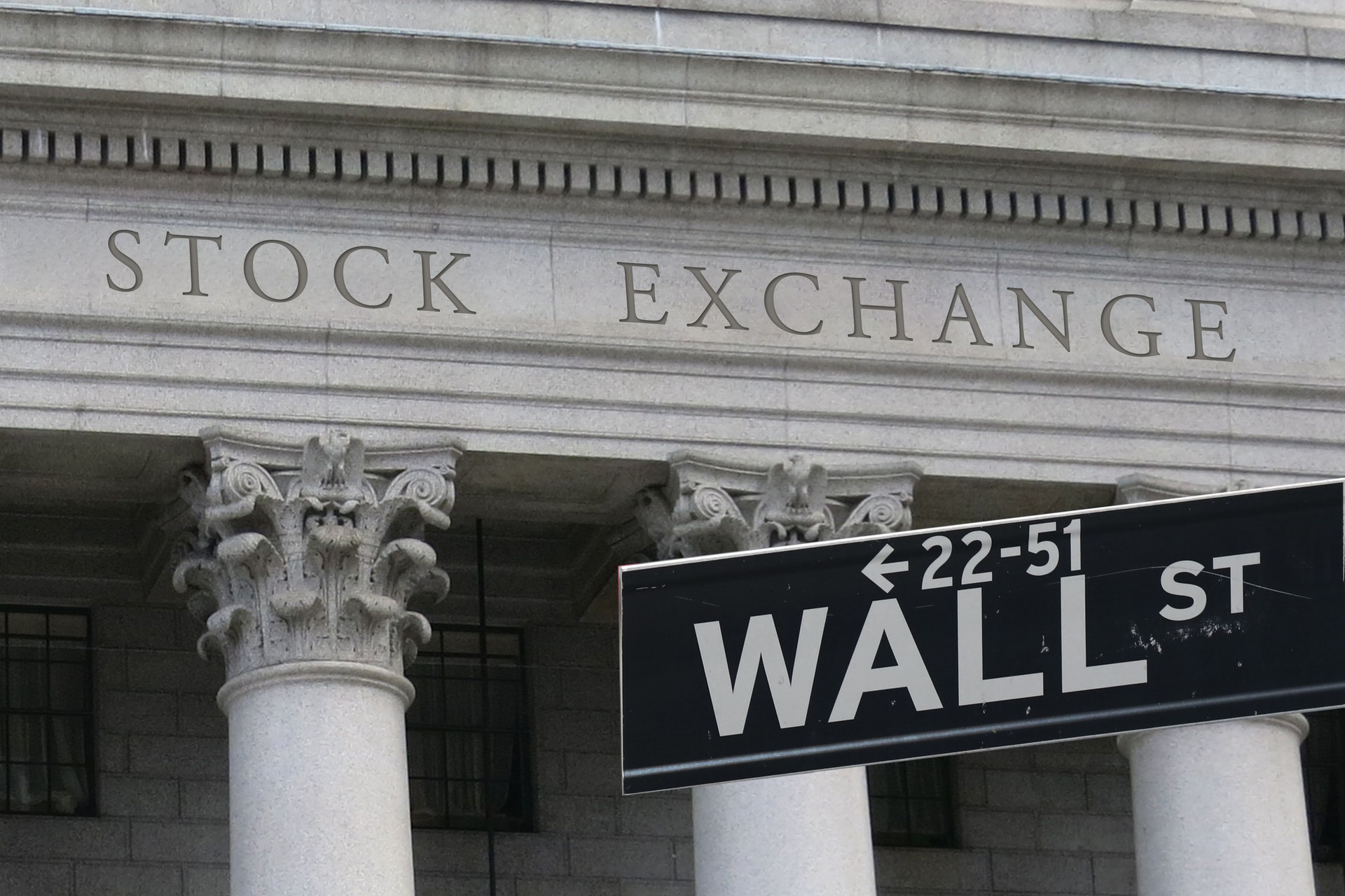 Wall Street New York stock exchange stock market